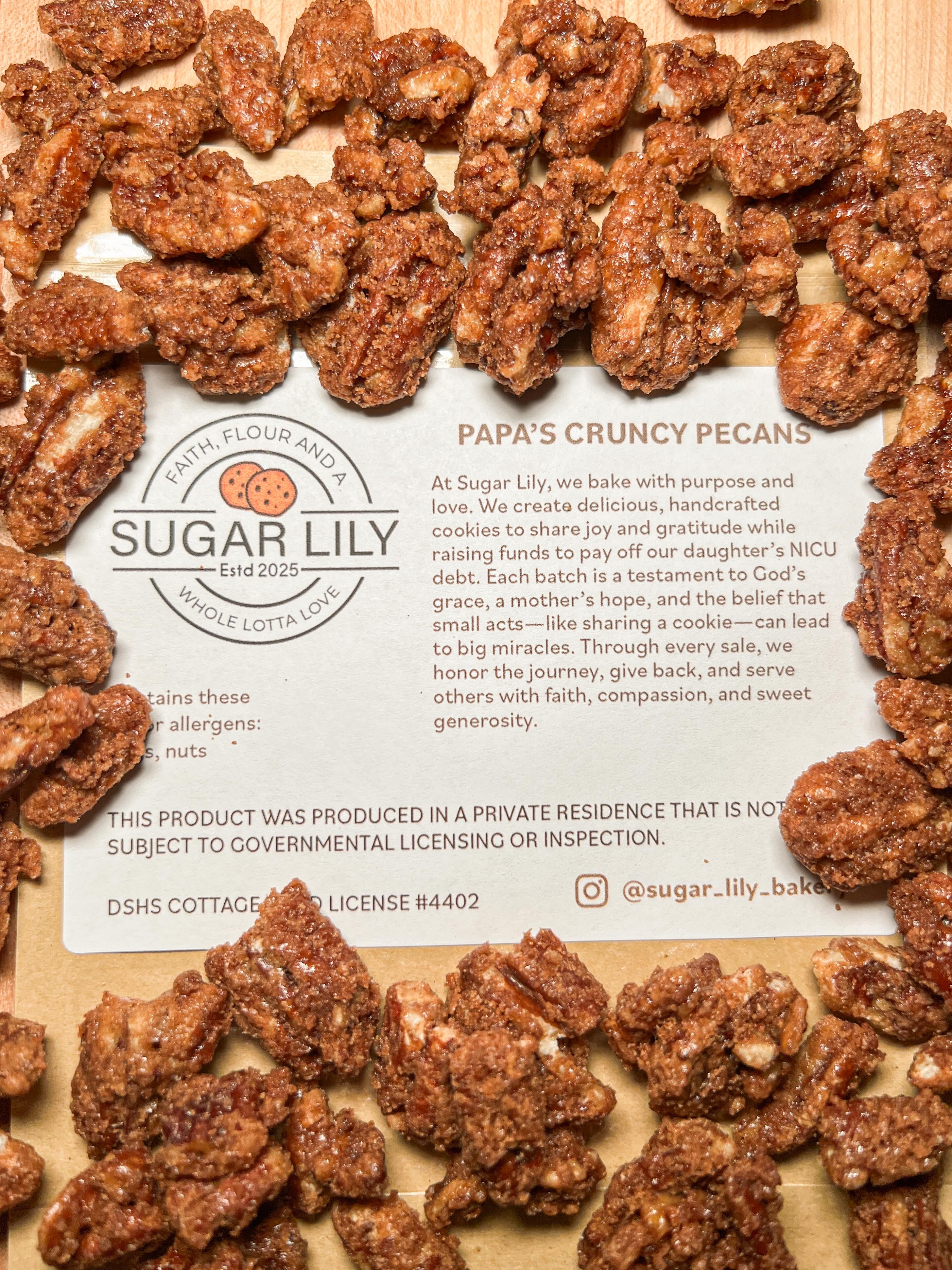 Papa's Crunchy Pecans